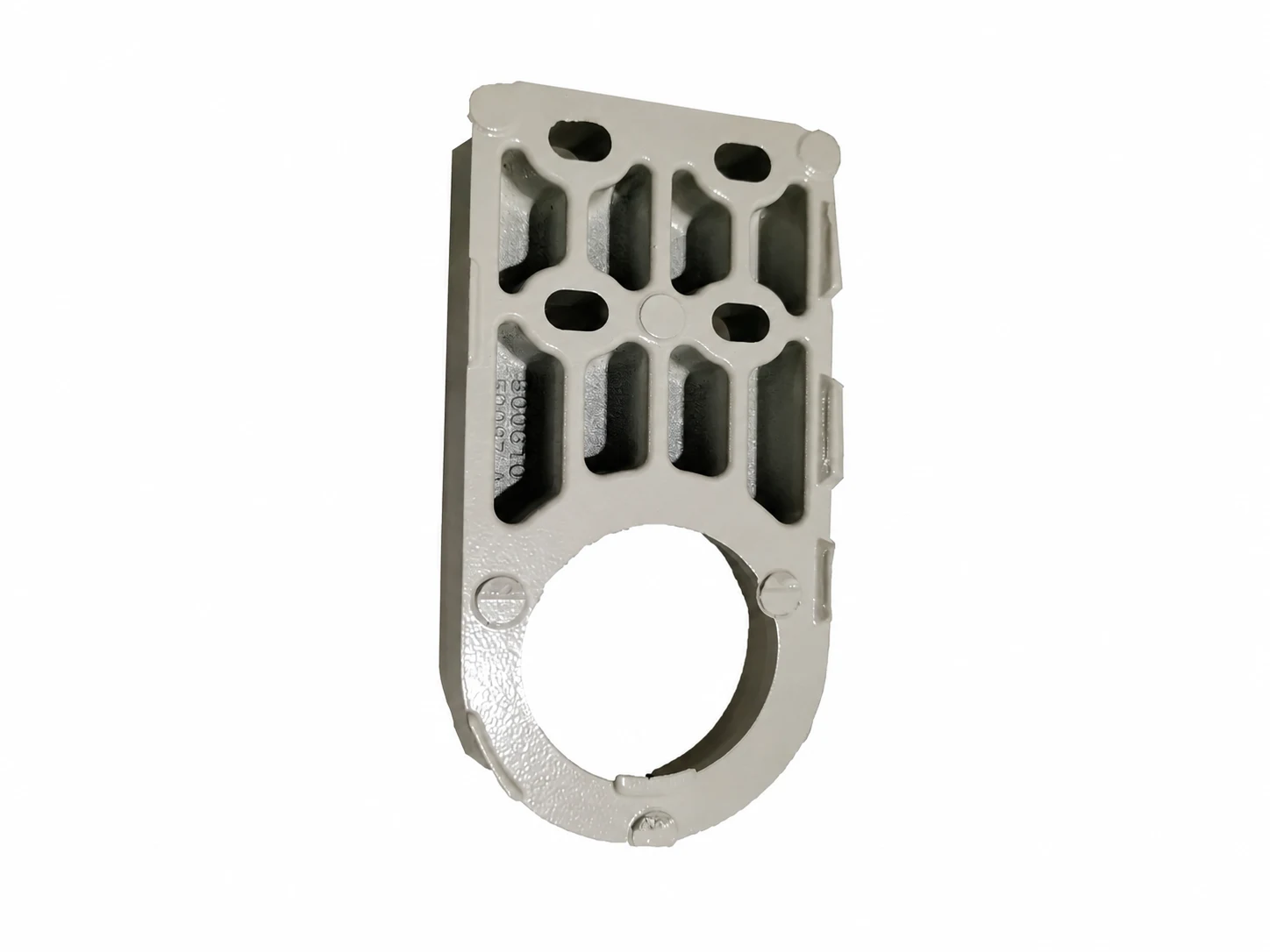 Bearing housing with machined mounting features