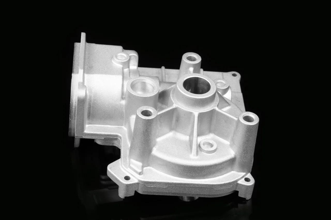 Motor housing, view 1 photographed in the ZAODA manufacturing facility
