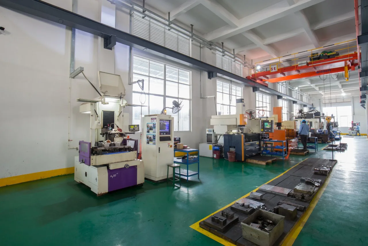 Toolroom, view 2 photographed in the ZAODA manufacturing facility