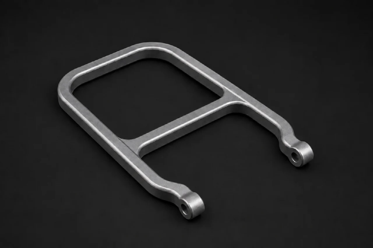 Magnesium alloy seat back frame, illustration